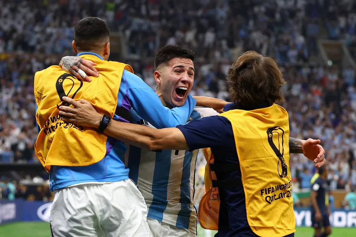 New Chelsea signing Enzo Fernandez was instrumental in Argentina's World Cup-winning campaign in Qatar in December.