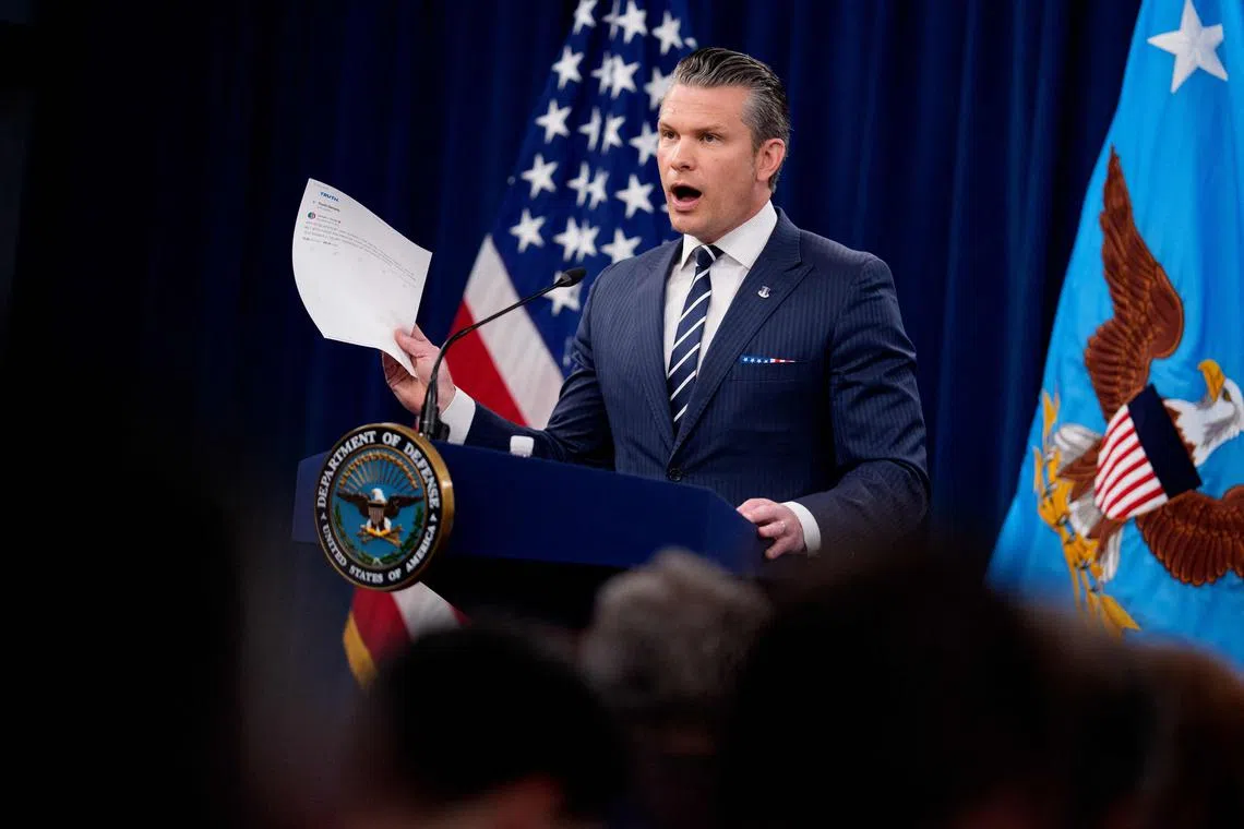 US Defence Secretary Pete Hegseth warned Iran against following through with past threats of retaliation against the US.