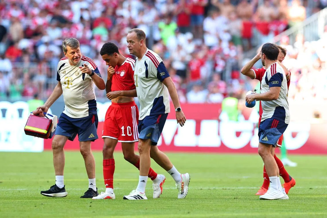 Jamal Musiala: Bayern Munich Shocked by Midfielder's On-Field Collapses