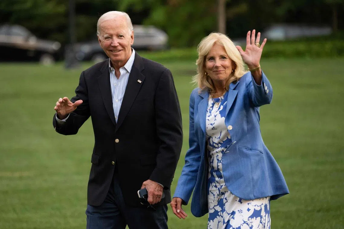 US President Joe Biden has tested negative for Covid-19, since his wife, First Lady Jill Biden, contracted a mild case of the disease.
