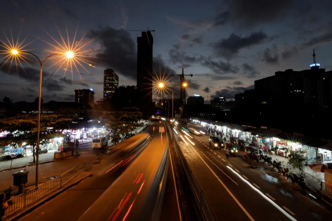 FILE PHOTOA general view of city's skyline, amid the country's economic crisis in Colombo, Sri Lanka, April 19, 2022. REUTERS/Dinuka Liyanawatte/File Photo