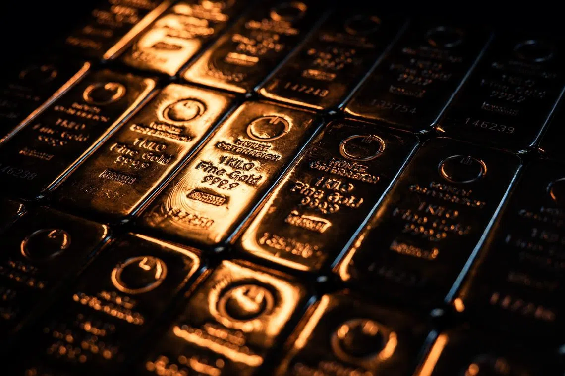Bullion slipped by as much as 2.1 per cent, and is trading about US$60 away from Feb 24’s fresh all-time high of US$2,956.19 an ounce.  