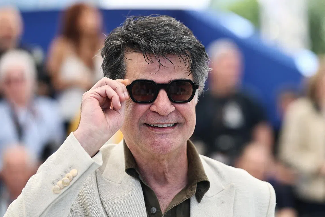 Director Jafar Panahi poses during a photocall for the film \"Un simple accident\" (It Was Just an Accident) in competition at the 78th Cannes Film Festival in Cannes, France, May 21, 2025. REUTERS/Stephane Mahe