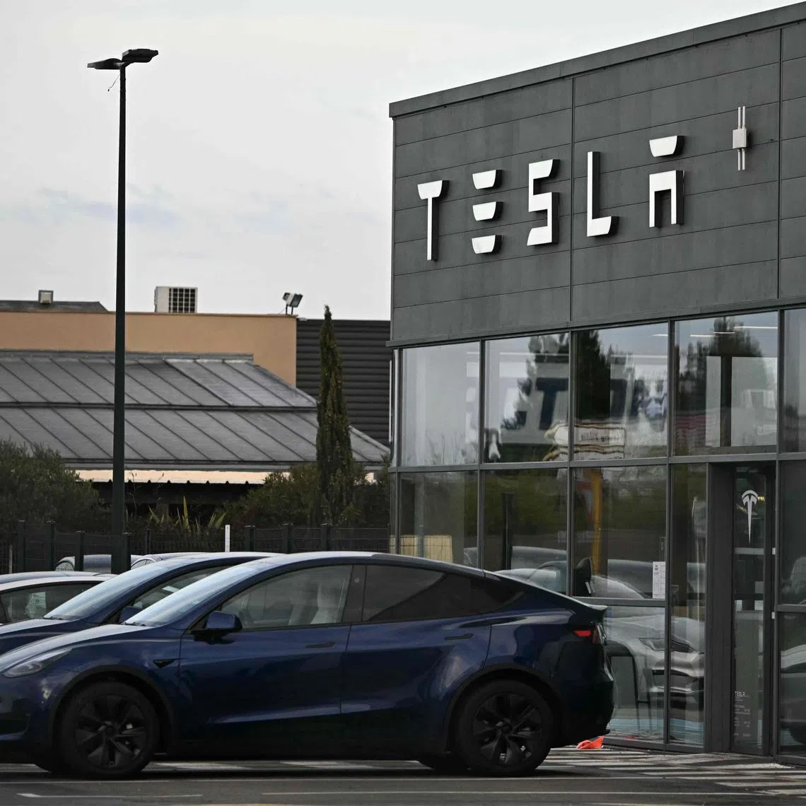 Tesla’s fall mirrors a larger sense that US equity exceptionalism, especially in technology, may be at an end.