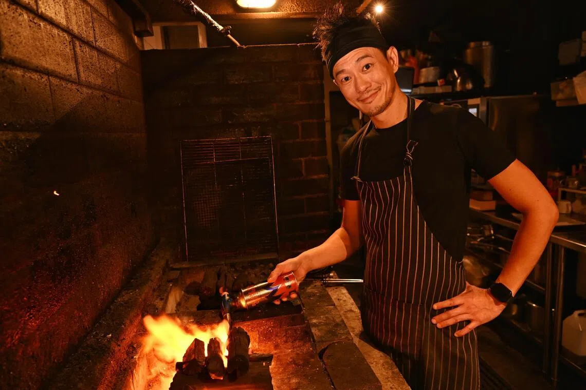 Mr Ivan Yeo in his Joo Chiat kitchen. Blue Smoke exited the neighbourhood in April 2025. 