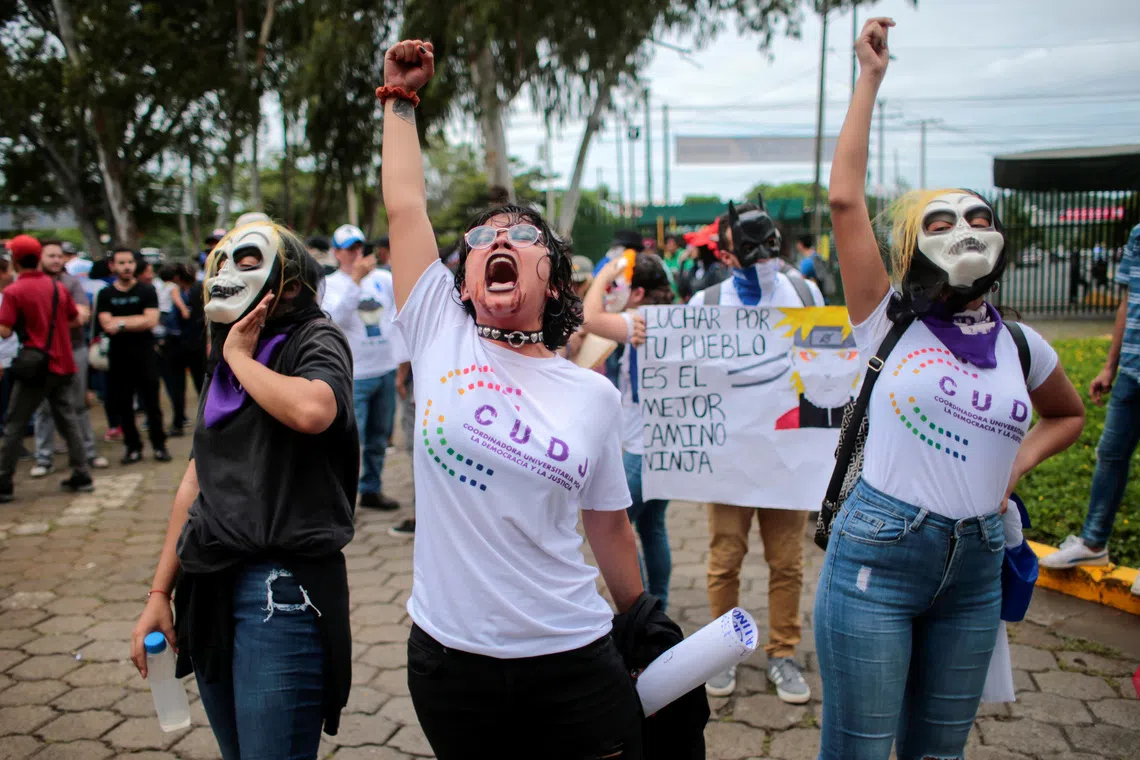 Nicaragua's crackdown on opponents amounts to crimes against humanity, UN experts say