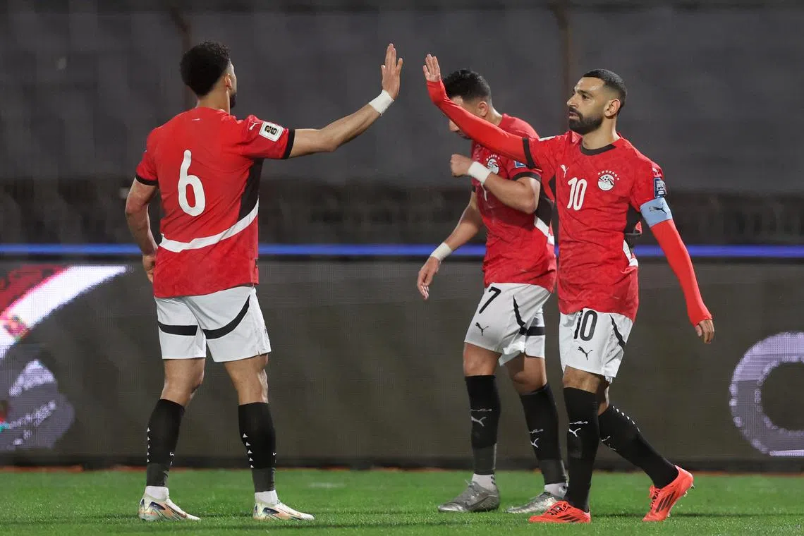 Egypt fans celebrating
