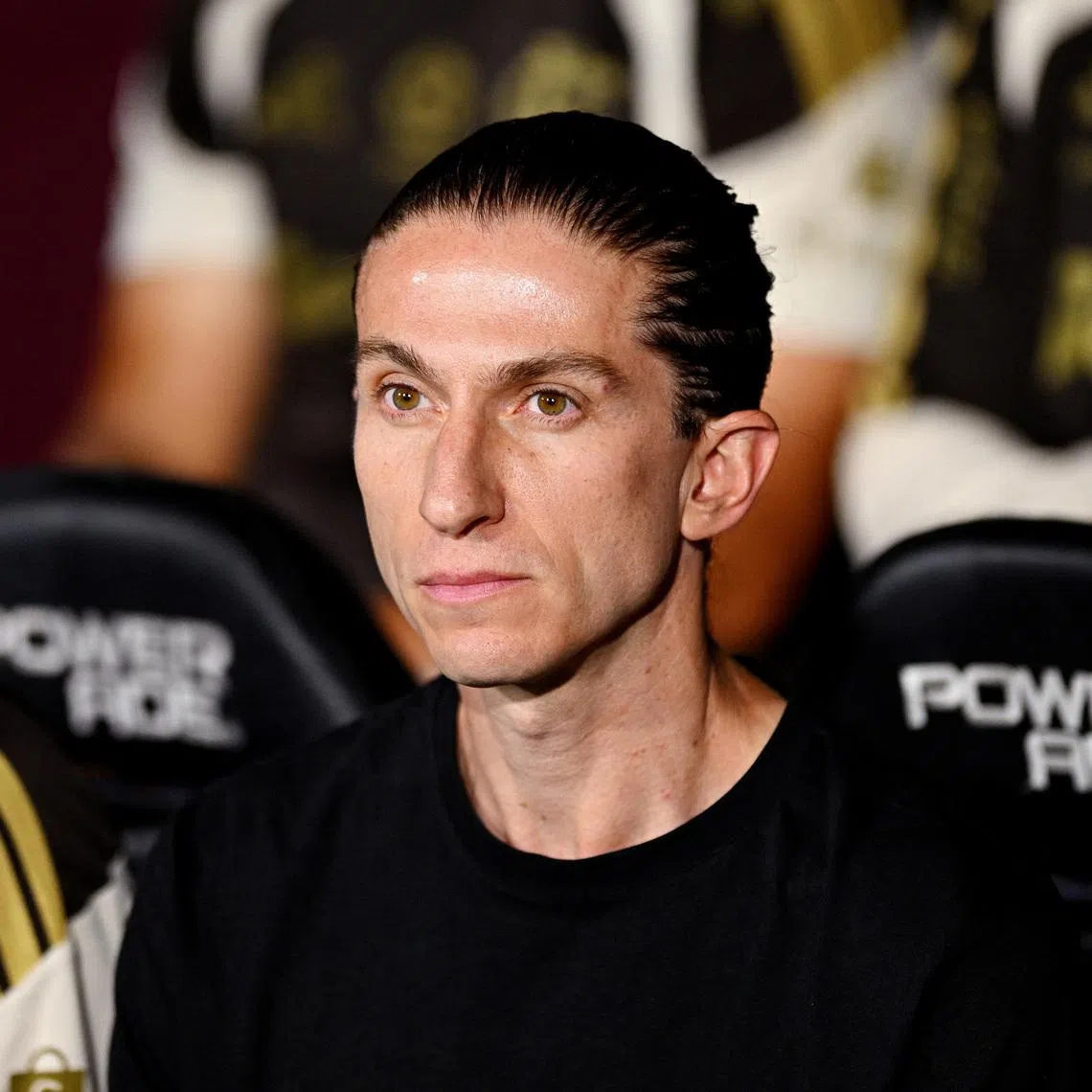 Soccer Football - Recopa Sudamericana - Final - First Leg - Lanus v Flamengo - Estadio Ciudad de Lanus, Lanus, Argentina - February 19, 2026 Flamengo coach Filipe Luis before the match REUTERS/Rodrigo Valle