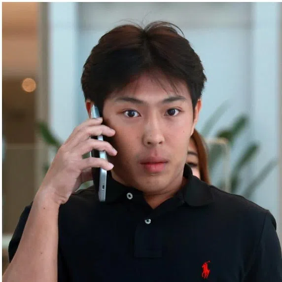 (From left) Lee Jun En Gilviz, Marcus Lau Yong Wei and Damien Chia Hwa Chuan are among six men who were speeding at the same time, on the same day, at up to double the speed limit on the CTE towards AYE.