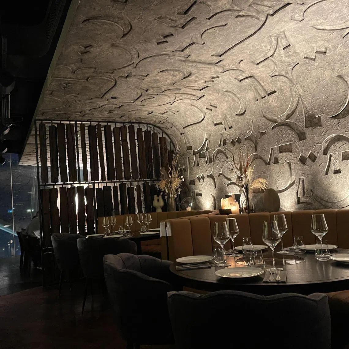 Aniba, a speakeasy cocktail lounge cum restaurant, serves an interesting menu of modern Middle Eastern vegetable and fish dishes.