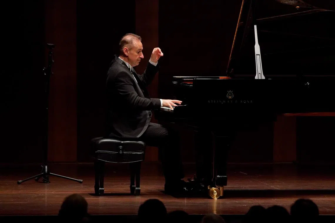 Pianist Simon Trpceski played five encores, including two duets with Singapore's Maxim Oswald-Lim and Theodore Penn Hur. 