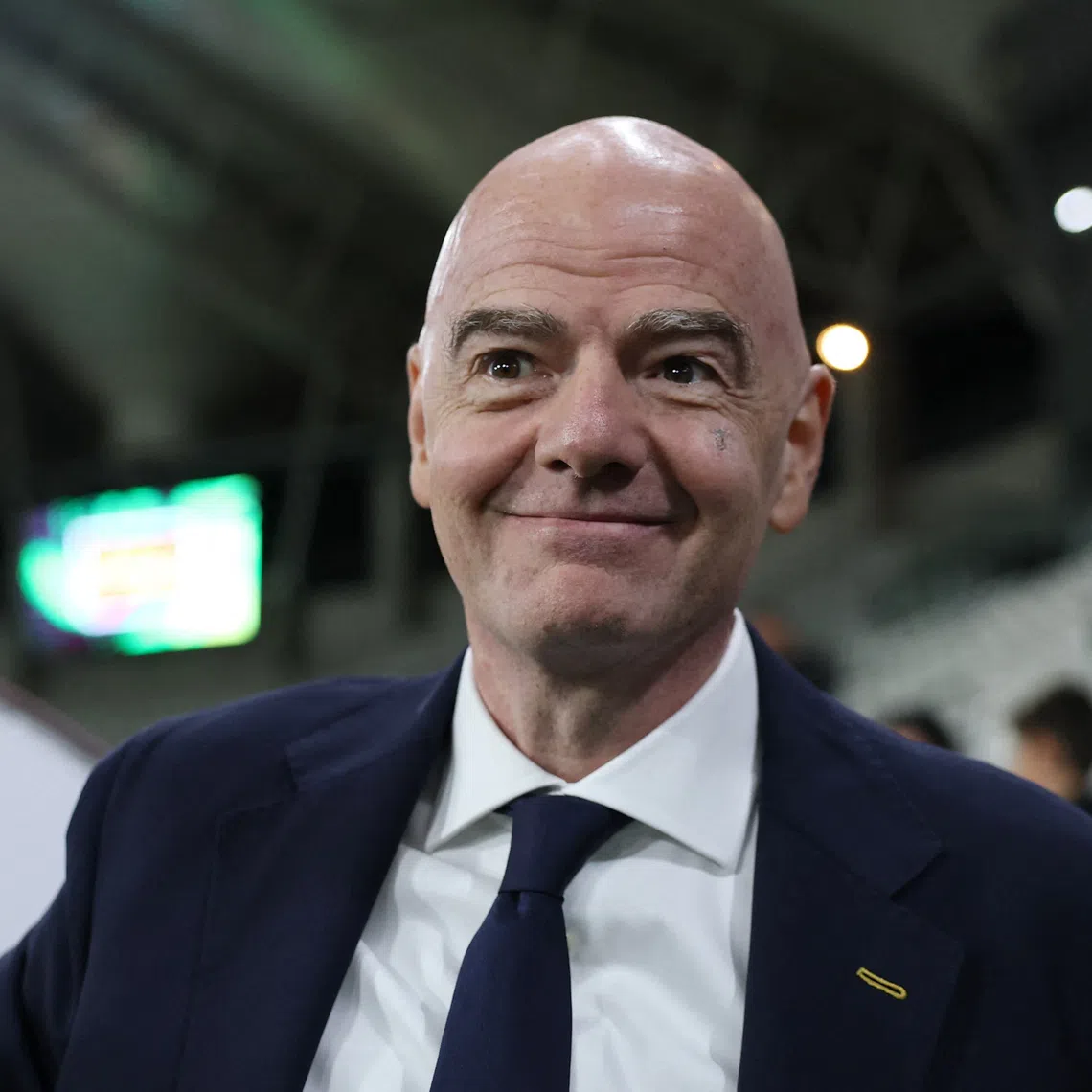 Soccer Football - FIFA Under-20 Women's World Cup - Final - Spain v North Korea - Stadion Miejski LKS, Lodz, Poland - September 27, 2026 FIFA President Gianni Infantino reacts after Spain win the Under-20 Women's World Cup REUTERS/Kacper Pempel