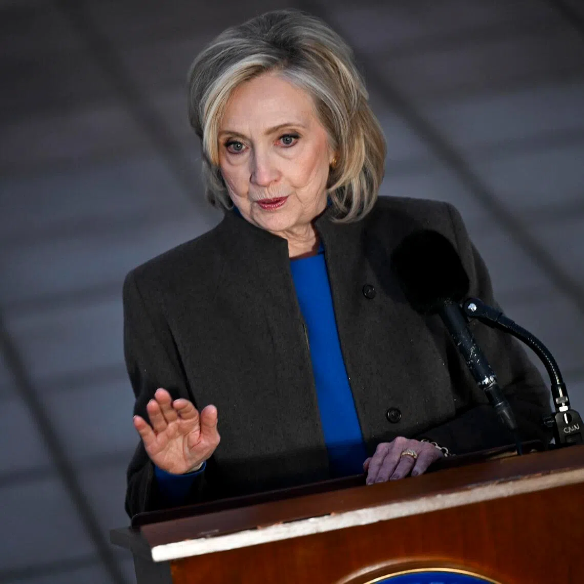Hillary Clinton said Joe Biden had made a “terrible mistake for himself, his legacy and for the country” in trying to run again at age 81.