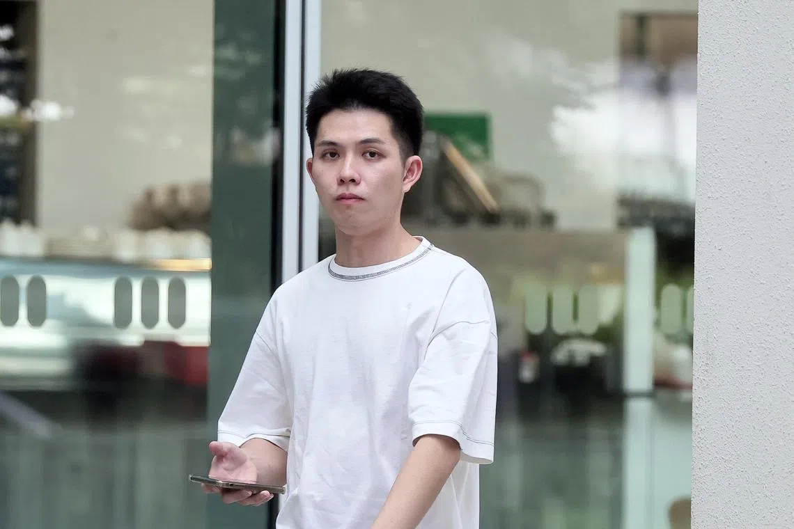 ID confirmed by Photog Kelvin Chng nd Shiying ST//

 Edwin Toh Jing Wei arriving at State Courts on Apr 19, 2024//

sytoh19

2. Edwin Toh Jing Wei: He was a car salesman when he committed multiple counts of cheating.
 One charge alone involved over $65k. 

Pleading guilty at 11am in 11B (Shiying)

SINGAPORE – A former car salesman who is accused of scamming multiple 
people was handed three more cheating charges on Wednesday, involving more than $95,000 in total.
Edwin Toh Jing Wei, 26, who was handed a cheating charge involving nearly $30,000 on Sept 9, 
now faces four charges over such offences.
With his three latest charges, he is now accused of cheating four people
 of cash totalling nearly $125,000.