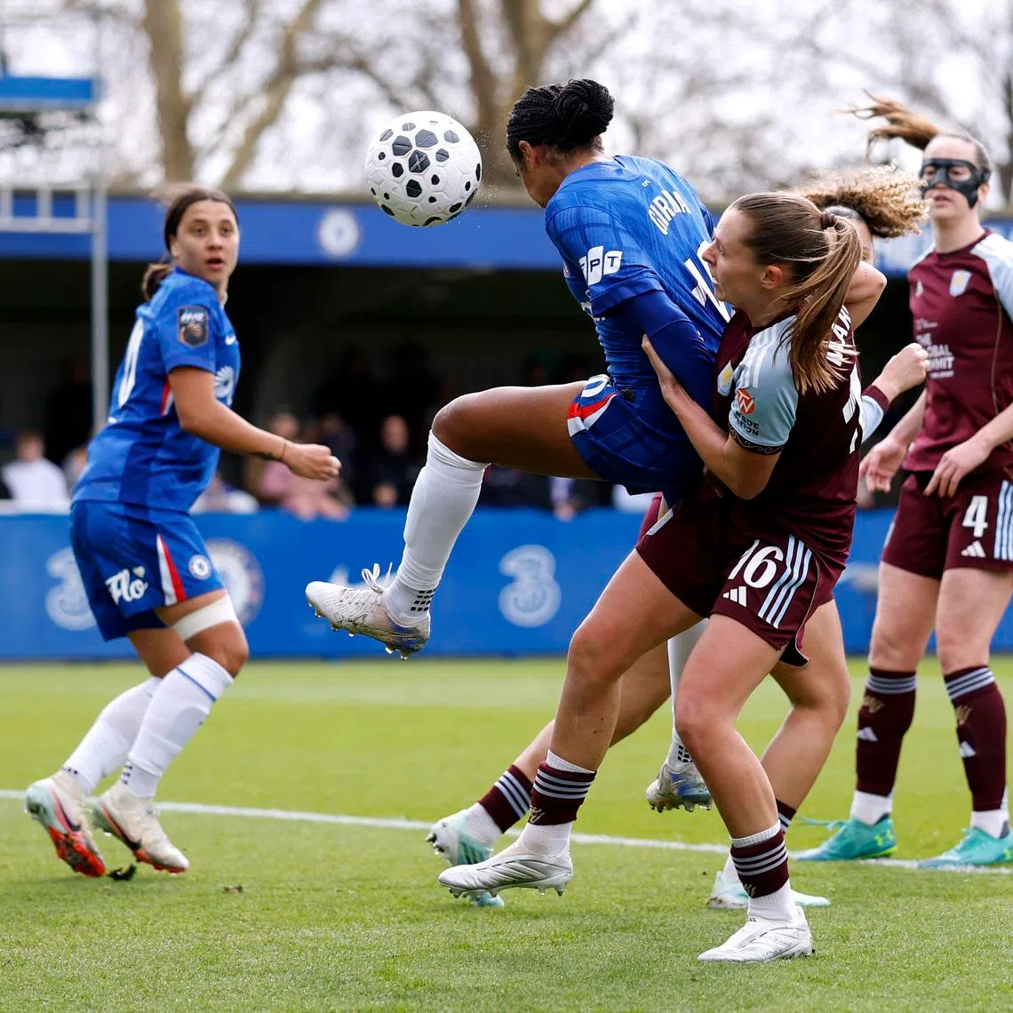 Soccer Football - Women's Super League - Chelsea v Aston Villa - Kingsmeadow, London, Britain - March 29, 2026 Chelsea's Lauren James scores their second goal Action Images via Reuters/Peter Cziborra