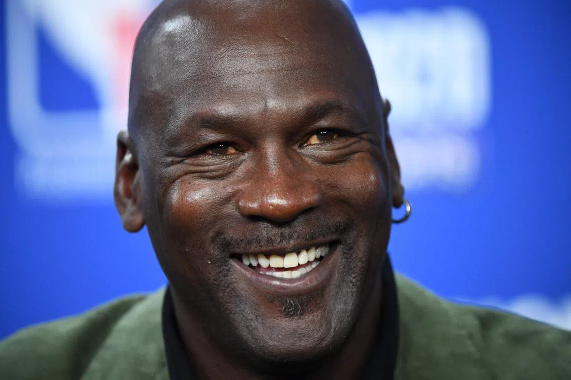 Former NBA star Michael Jordan bought a controlling interest in the Charlotte Hornets in 2010. 