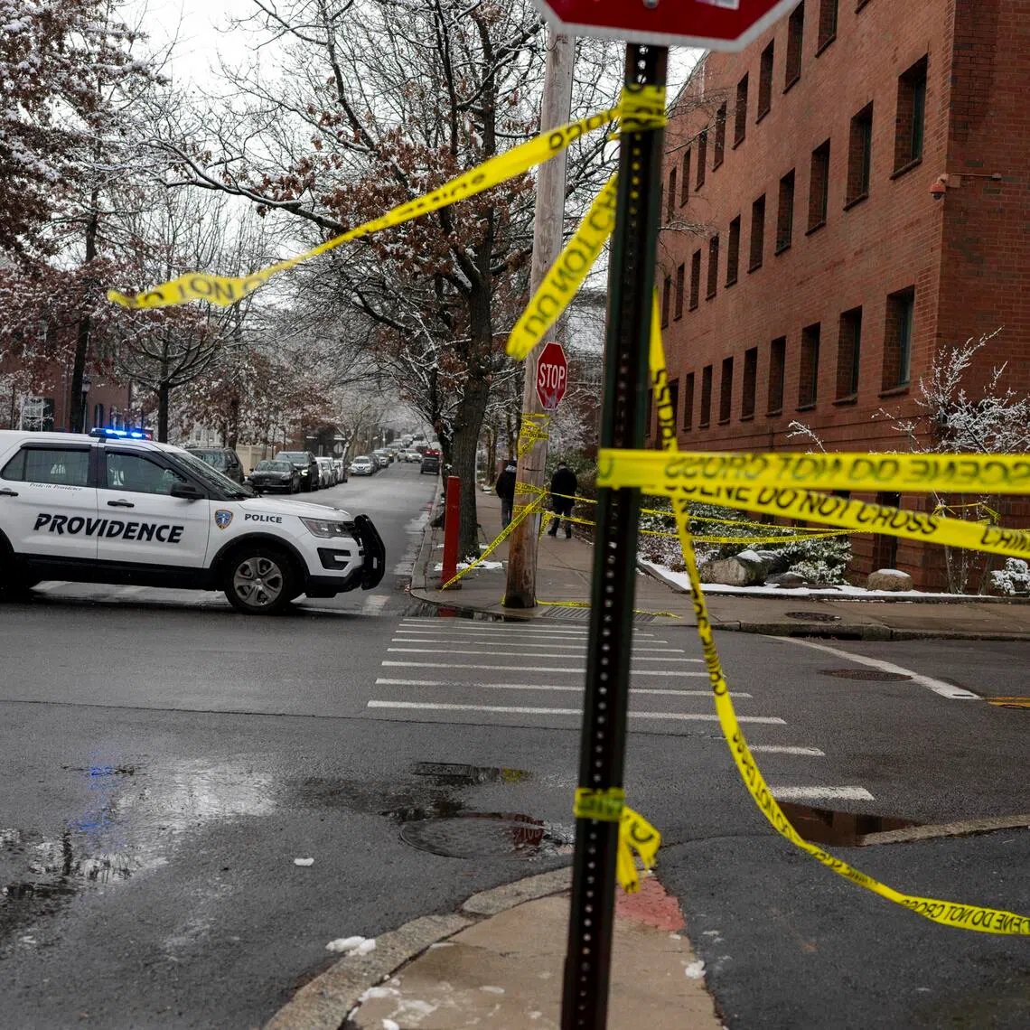 The suspect of the Brown University shooting is in his 20s, according to local officials, who have not yet named him.