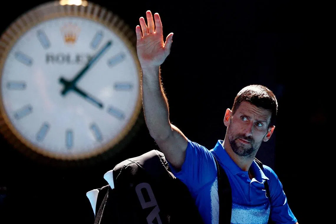 Another injury to Novak Djokovic suggests that time may slowly be running out on the greatest tennis player ever. 