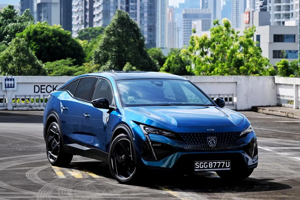 Ntpeugeot:

Review of the Peugeot 408 GT. (ST PHOTO: AZMI ATHNI)