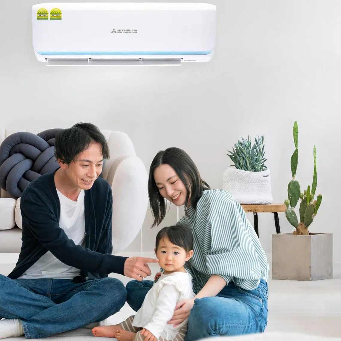 Enjoy a cooler living space with the new Mitsubishi Heavy Industries Rocket Series (YYS model).