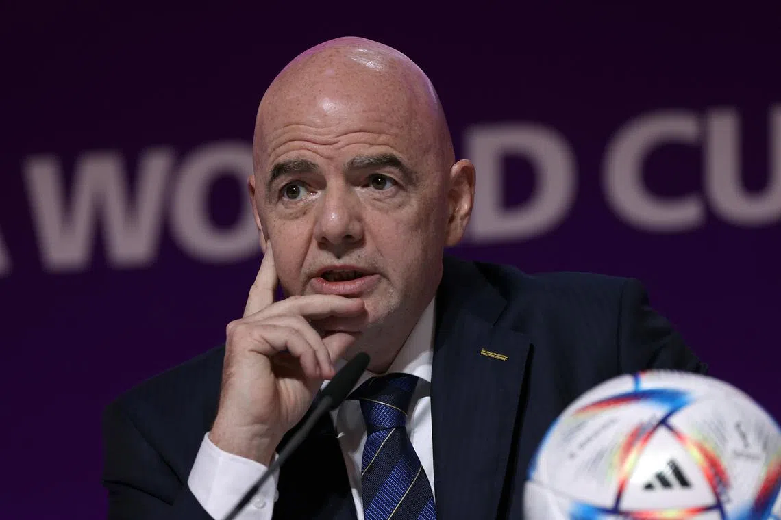Fifa president Gianni Infantino raised eyebrows with several claims at the traditional Fifa pre-World Cup press conference on Saturday. 