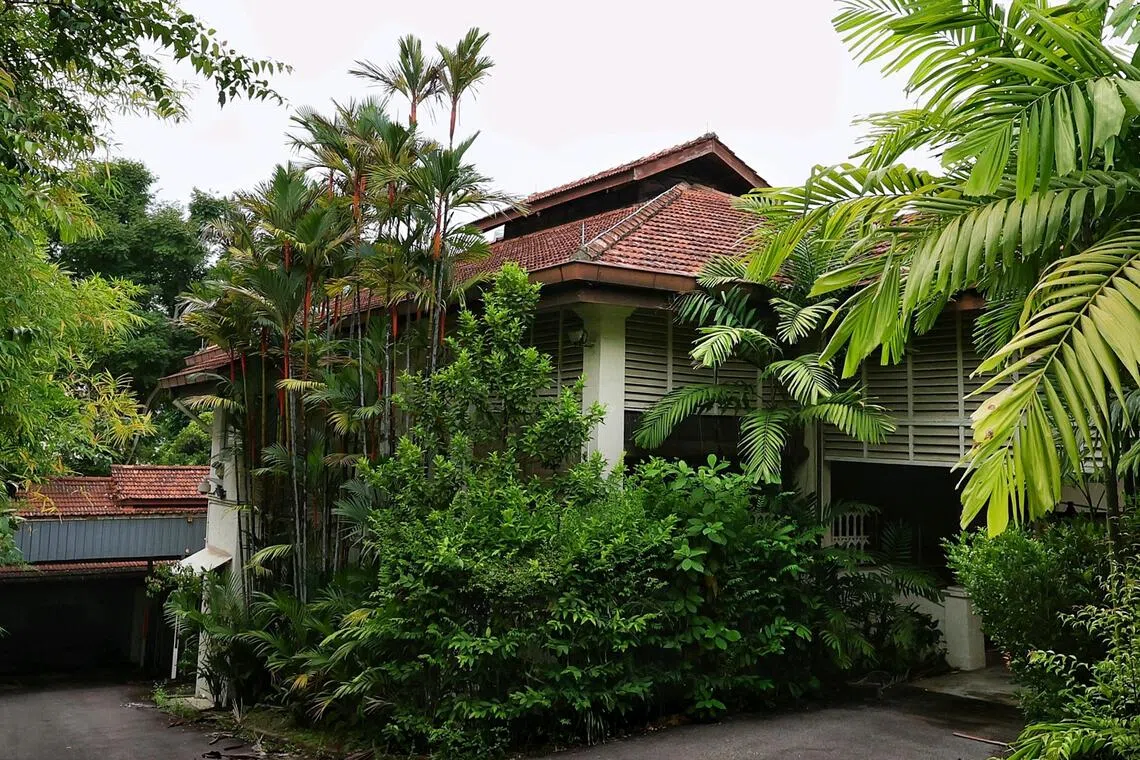 The site at 38 Oxley Road houses a one-storey pre-war bungalow which was founding prime minister Lee Kuan Yew’s family home.