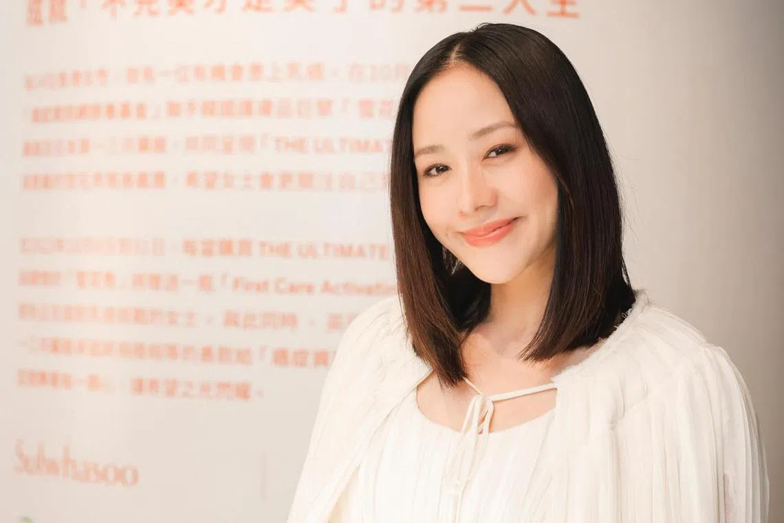 Karena Lam said she has settled down emotionally and that the most difficult period of the divorce was over.
