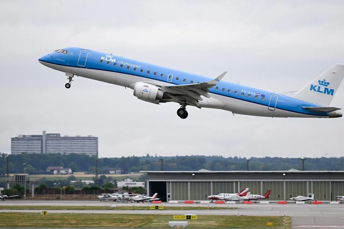 Environmental activists filed a suit last year accusing KLM of “greenwashing”.