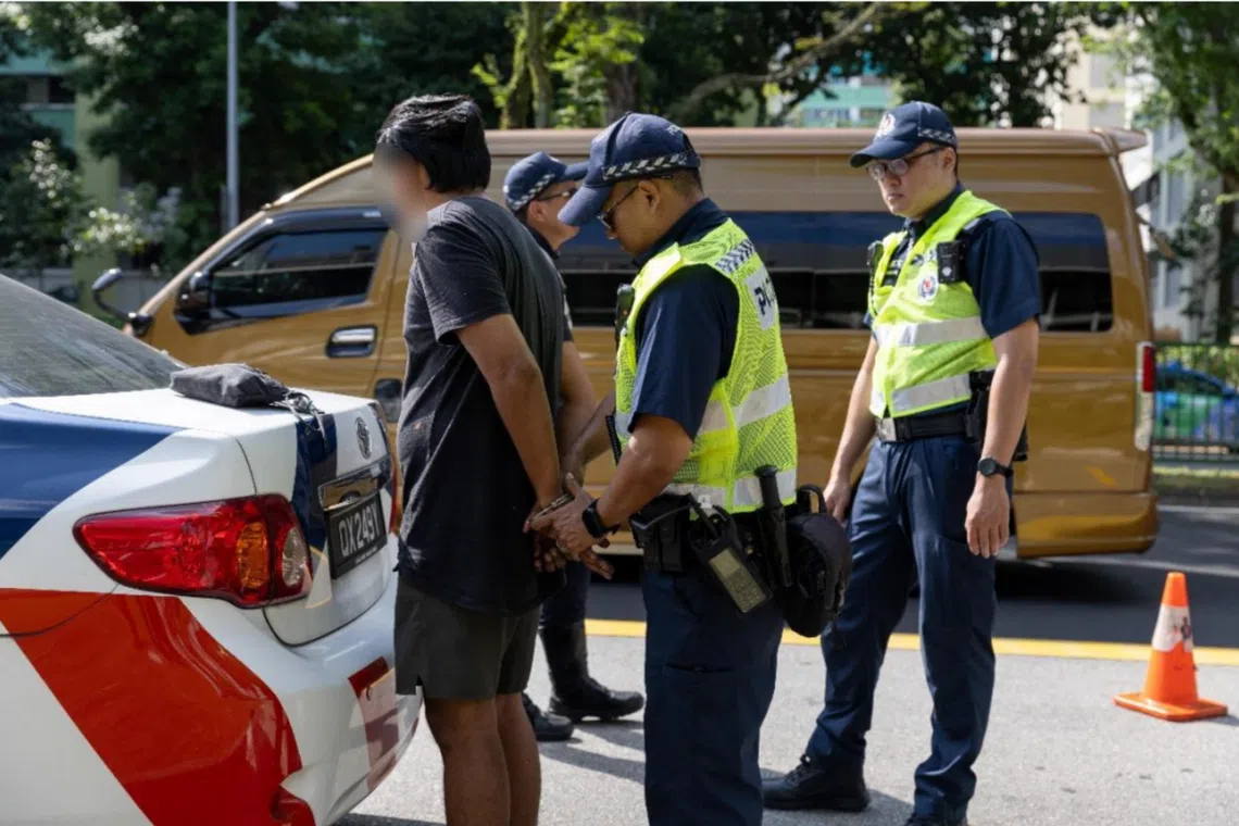 More than 1,100 vehicles were checked during the operation. 