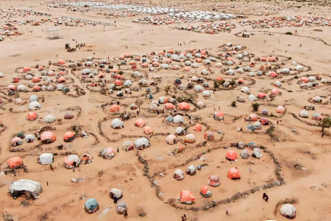 Somalia is already experiencing droughts that has displaced large settlements.