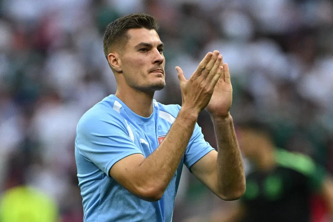 Soccer Football - FIFA World Cup 2026 - Group A - Czech Republic v Mexico - Estadio Azteca, Mexico City, Mexico - June 24, 2026 Czech Republic's Patrik Schick during the warm up before the match REUTERS/Annegret Hilse
