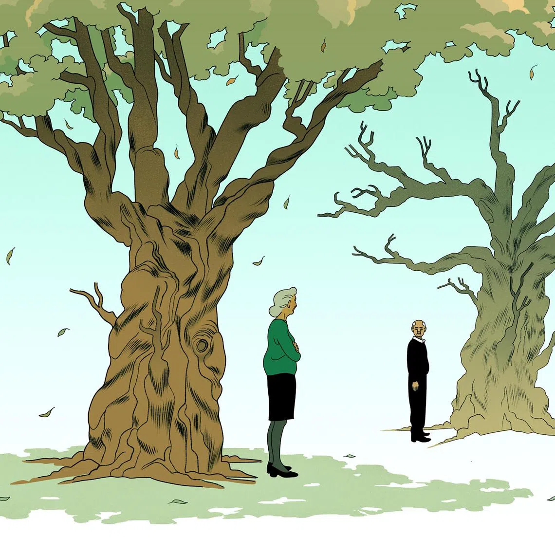 In the United States, women have a life expectancy of about 80, compared with around 75 for men. 