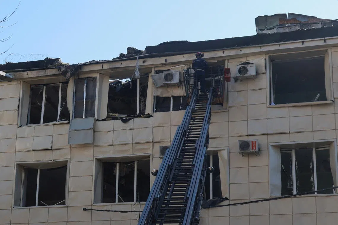 Russian drones kill four in Ukraine, damage key infrastructure and maternity hospital