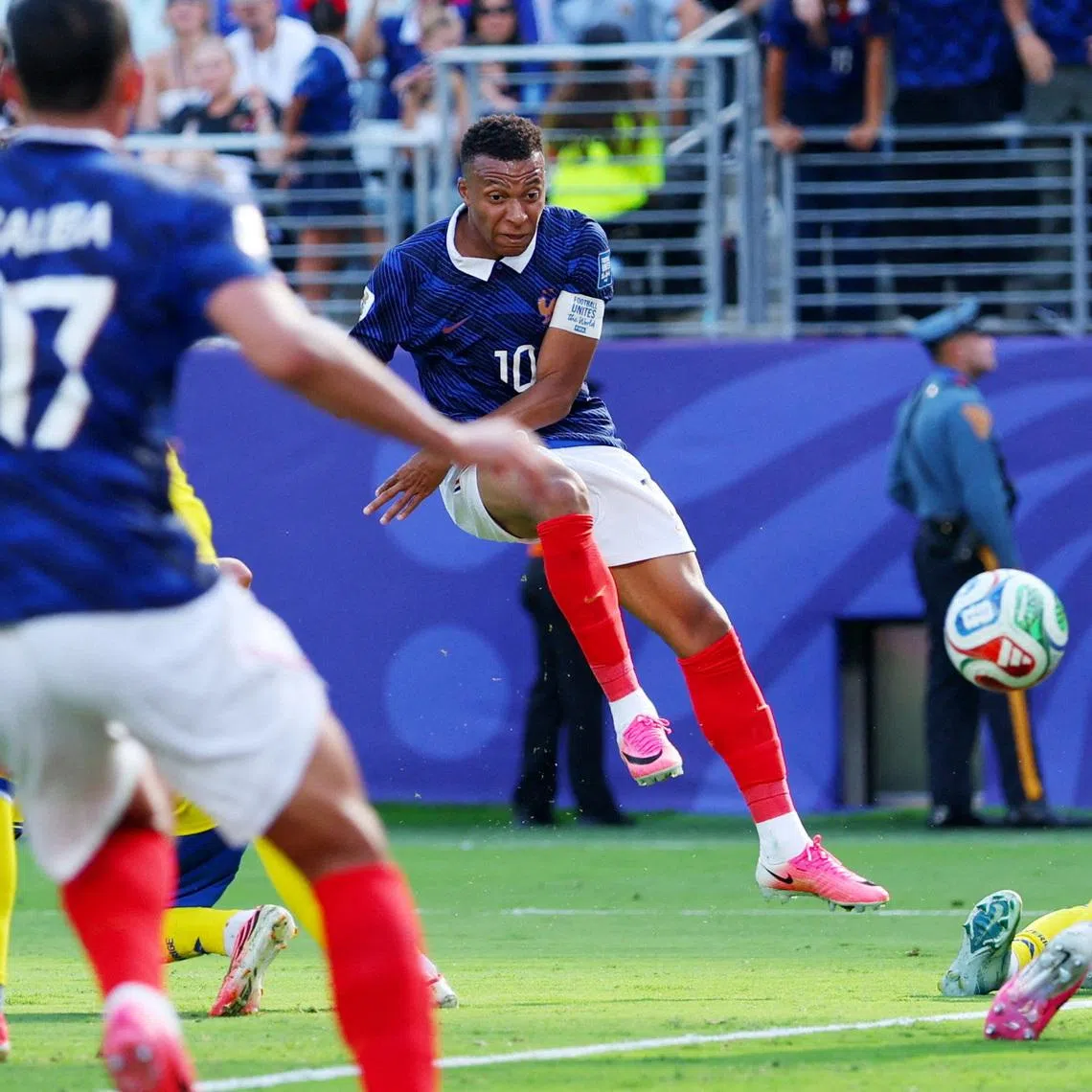 A Kylian Mbappe double helped France reach the round of 16 after beating Sweden 3-0.