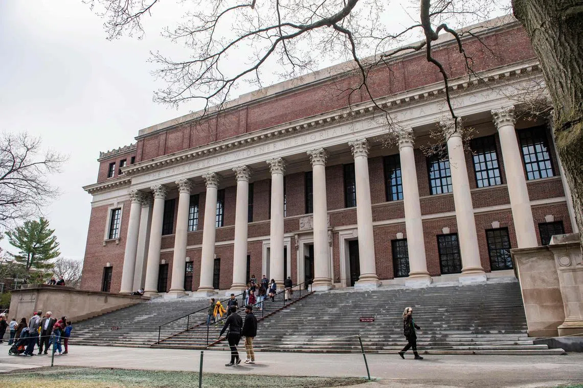 The Trump administration has already blocked about US$2.2 billion in federal funding for Harvard.