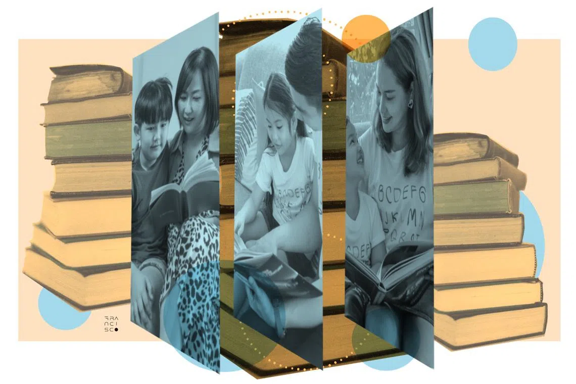 Parent-child shared book reading is said to improve a child’s language skills, vocabulary and motivation to read.