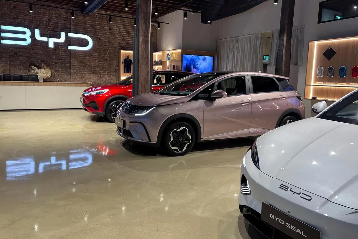 Last year, sales BYD, which entered the Aussie market in 2022, climbed nearly six times to more than 12,000 vehicles.