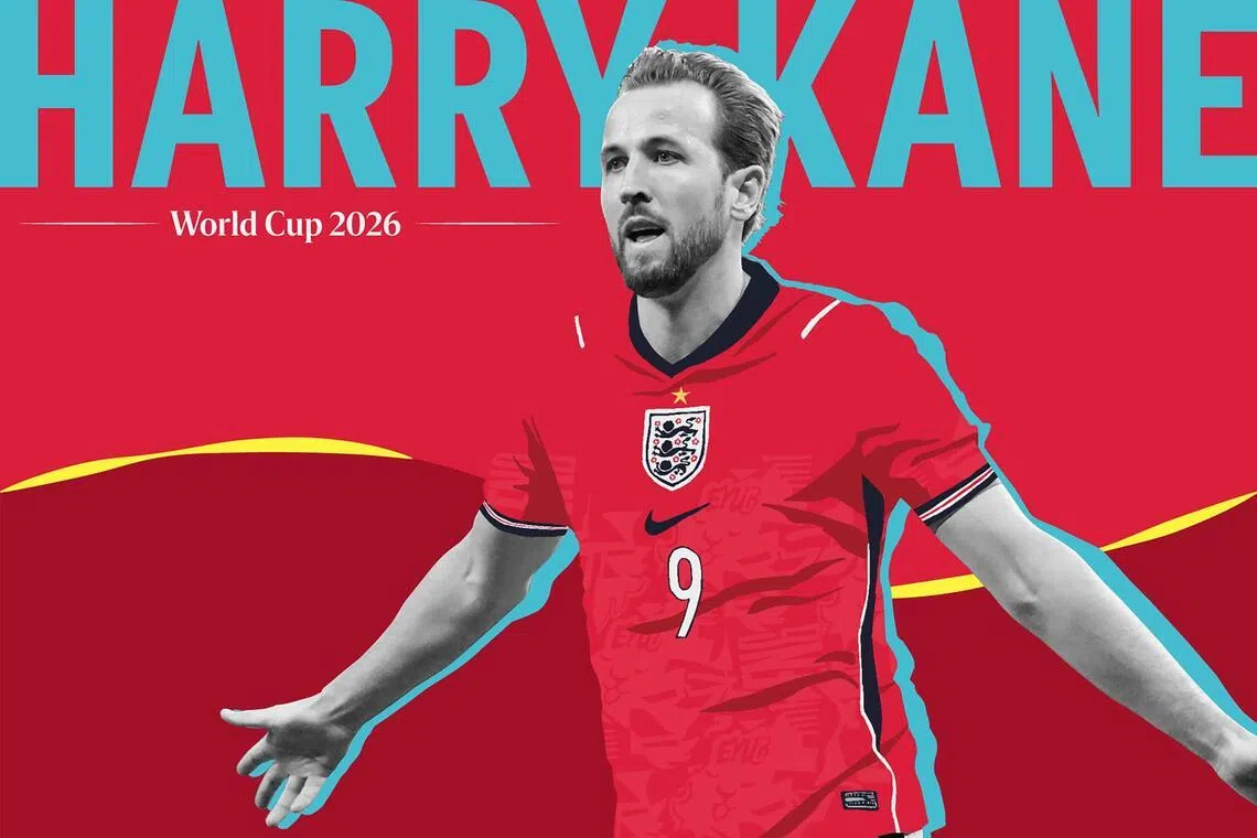 Growing up in a Tottenham Hotspur-supporting family, Harry Kane was inspired by Brazil’s Ronaldo to become a striker. As England's all-time topscorer, he will hope to lift the Three Lions to World Cup glory.