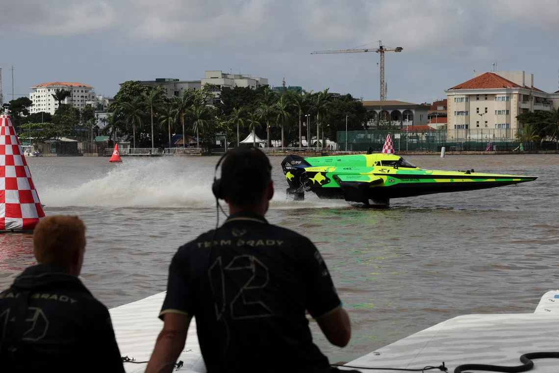 E1 powerboat championship makes African debut in Lagos | The Straits Times