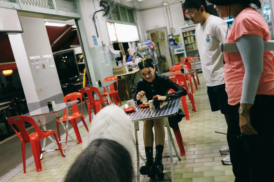 Singer Jasmine Sokko's meals range from local fare like kaya toast to African and Eastern European cuisine.