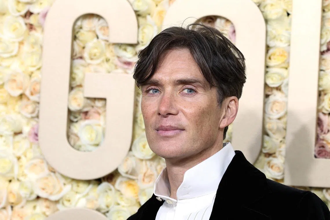 Cillian Murphy attends the 81st Annual Golden Globe Awards in Beverly Hills, California, on Jan 7, 2024.