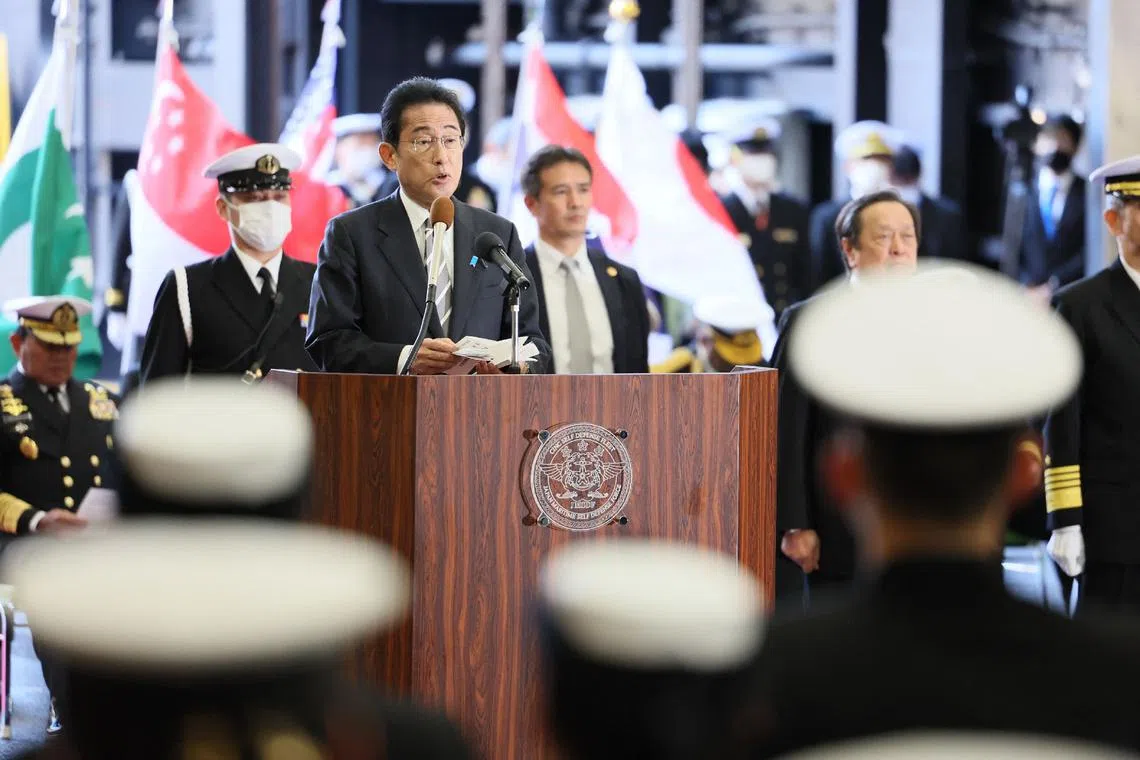 Japan PM Fumio Kishida's remarks come as Tokyo is drafting security plans that may call for doubling the nation’s defence spending within five years.