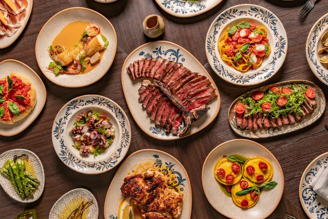 Altro Zafferano has introduced a new a la carte menu with pastas, salads, and meats.