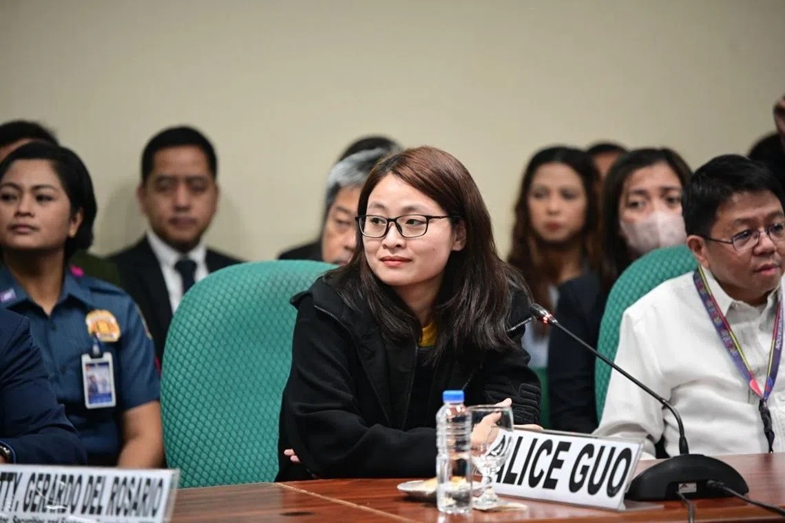 Alice Guo is facing Philippine Senate investigations into her ties to another online casino in Bamban, which was allegedly a front for scam operations and other criminal activities.