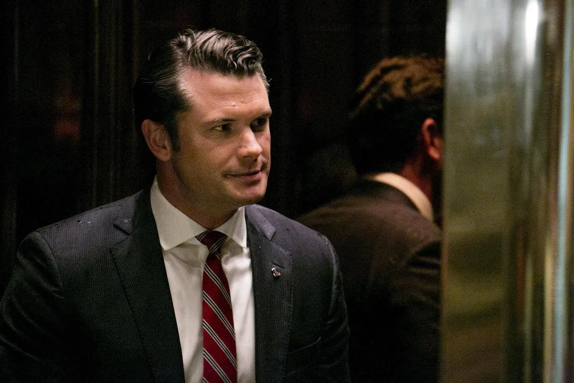 Mr Pete Hegseth, a Fox News host and veteran of the wars in Iraq and Afghanistan, has expressed disdain for the so-called “woke” policies of Pentagon leaders.
