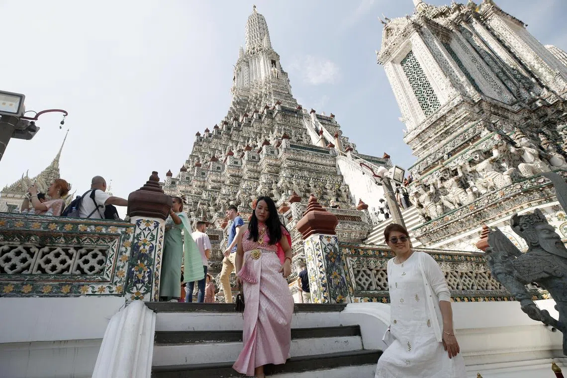 The number topped the government’s forecast of 10 million foreign visitors. 