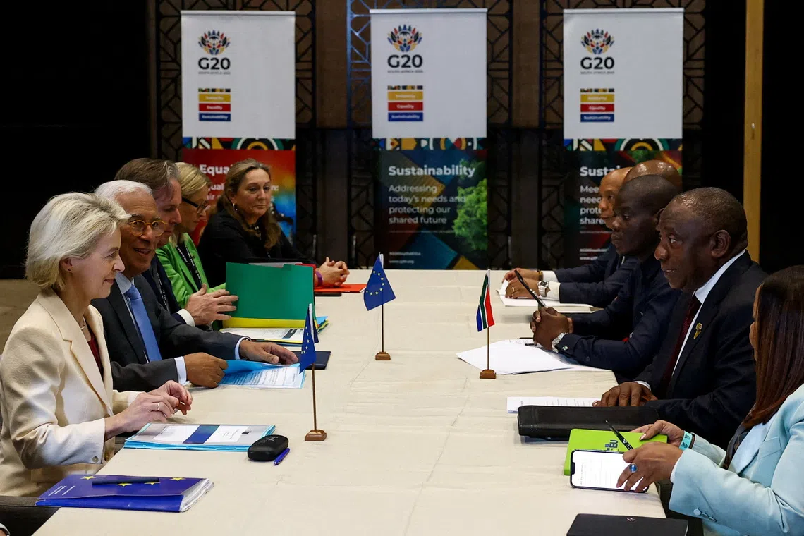 South Africa, EU sign critical minerals deal, vow to defend multilateralism