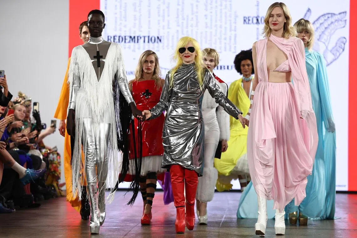 Pam Hogg, Scottish designer with punk-rock take on fashion, dies