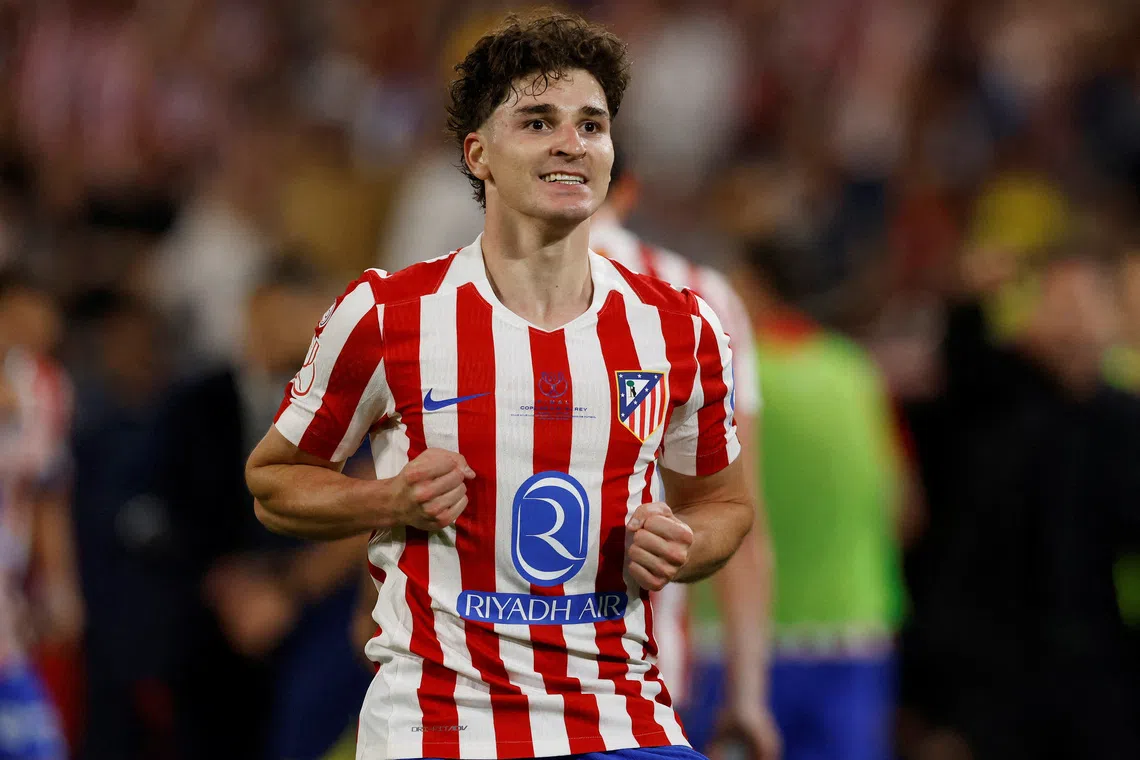 Alvarez is due to rejoin the Atletico squad in two days’ time after taking a break following Argentina’s World Cup final loss to Spain.