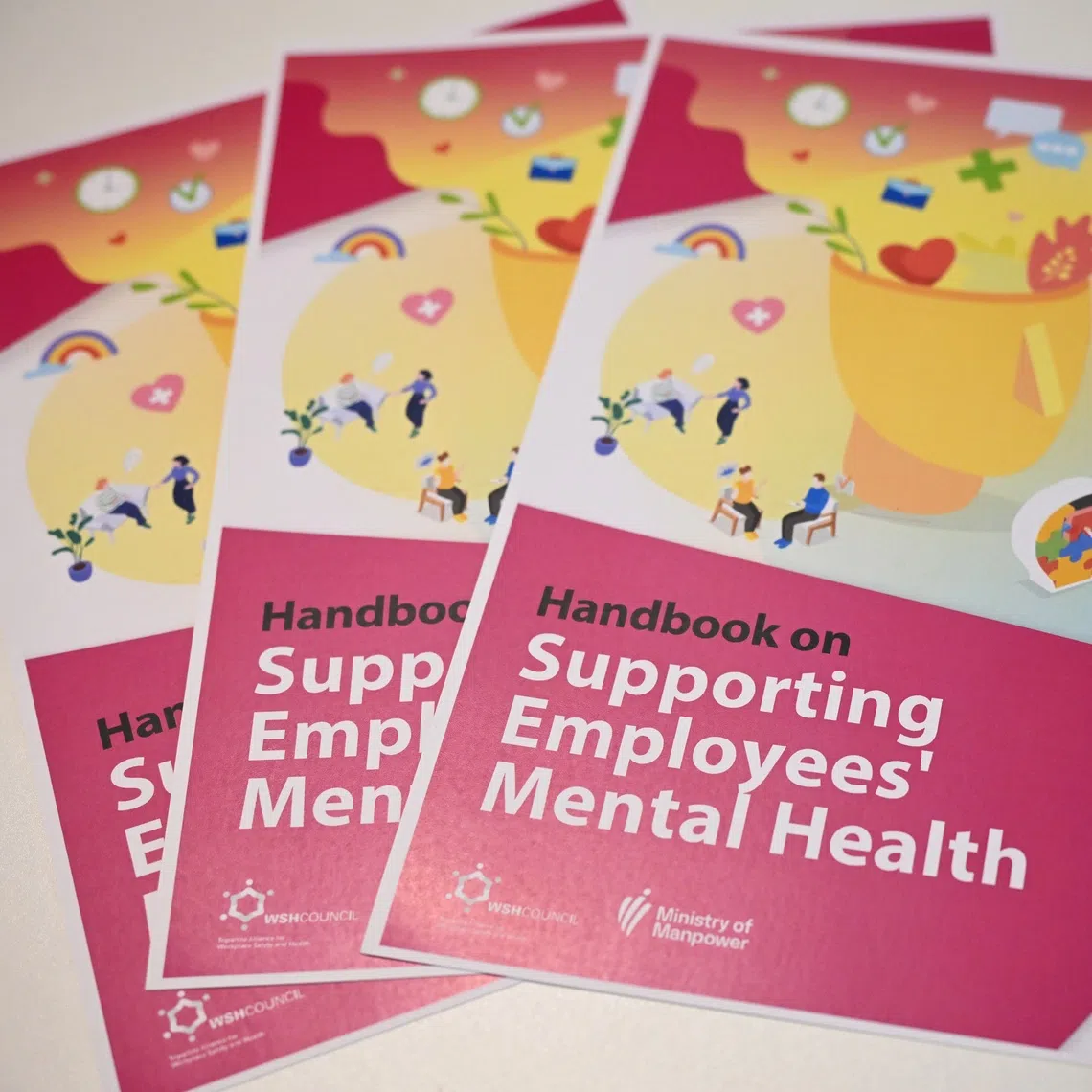 The recommendations in the handbook covers topics like how to nurture a positive culture for workplace mental health.